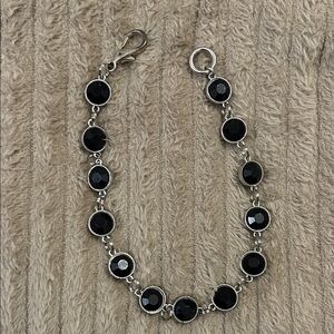 Elegant Black and Silver Women's Choker